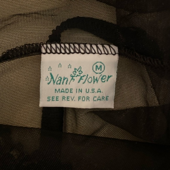 “NAN FLOWER” Vintage Lace Teddy BodySuit - Picture 13 of 14